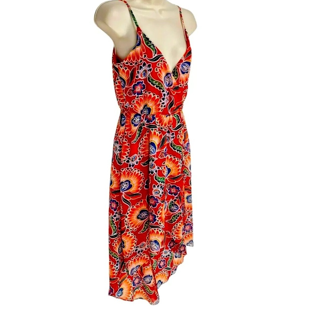 IZ Byer Floral Summer Dress - Medium